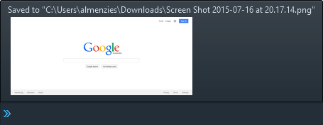 Firefox full page screenshot